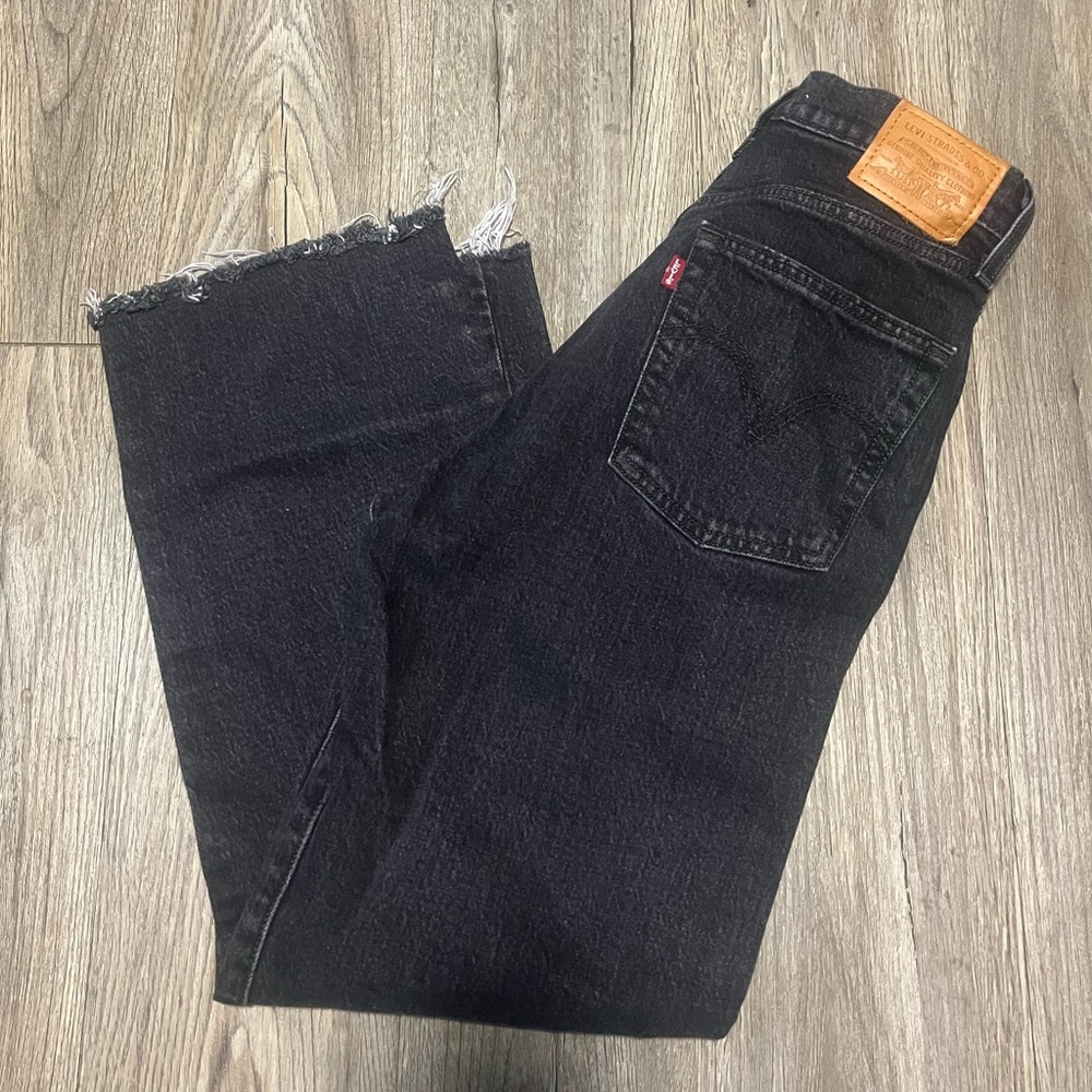 Ribcage straight jeans